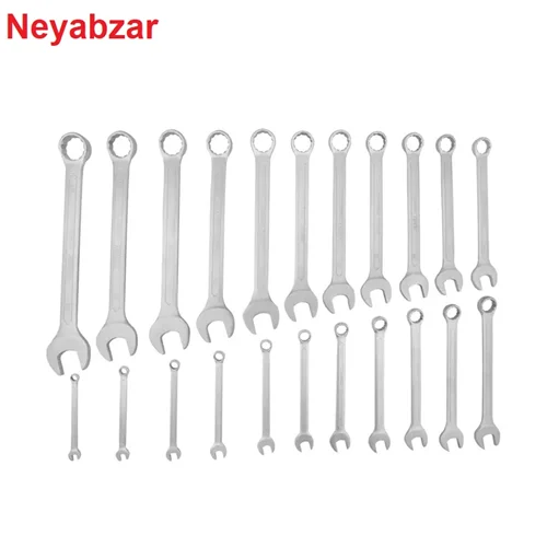 مجموعه 22 عددی آچار یک سر تخت یک سر رینگ RH-2103