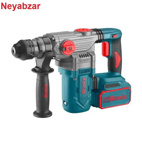 بتن کن شارژی براش لس 20 ولت-3.5 ژول رونیکس مدل 8679