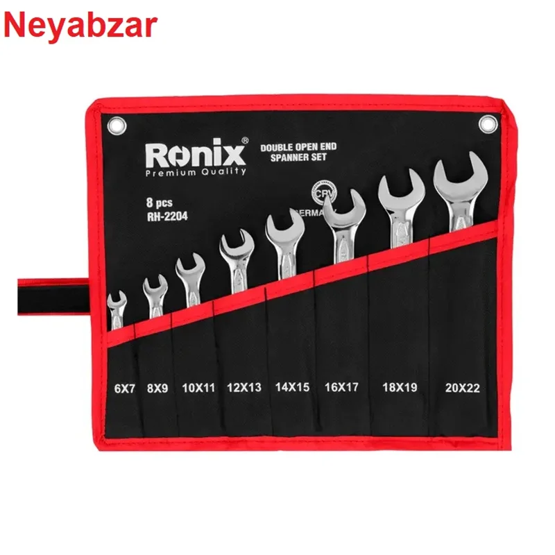 آچار سری 8 عددی دوسرتخت کیفی RH-2204