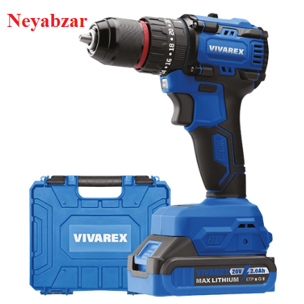 دریل شارژی ٢ باطری براشلس VR2010-BLX ویوارکس