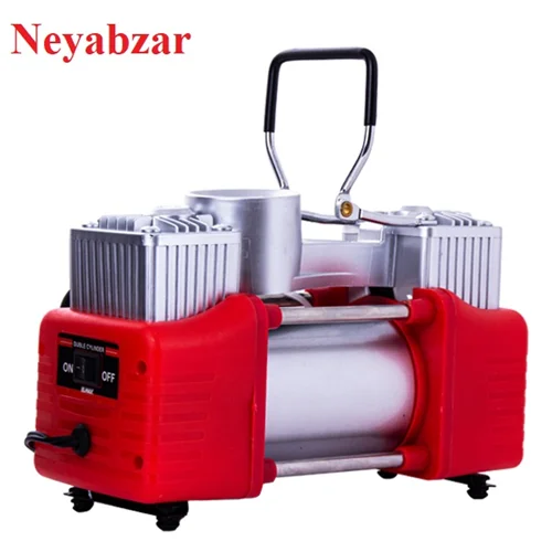 کمپرسور باد فندکی دو سیلندر مدل A.CO 724 المکس