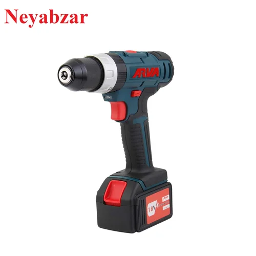 دریل پیچ گوشتی شارژی چکشی ۱۸ ولت مدل ۵۸۴۳ آروا