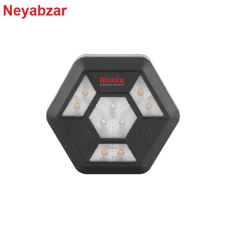 چراغ هشدار شش‌ضلعی مدل Dome  RH-4225 رونیکس
