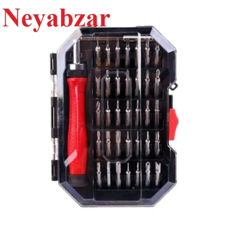 ست 37 عددی پیچ گوشتی ساعتی جغجغه ای RH-2719 رونیکس