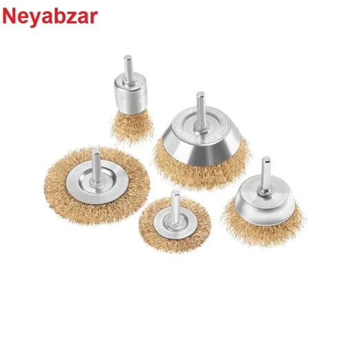 ست فرچه سر دریلی 5عددی RH-9939 رونیکس