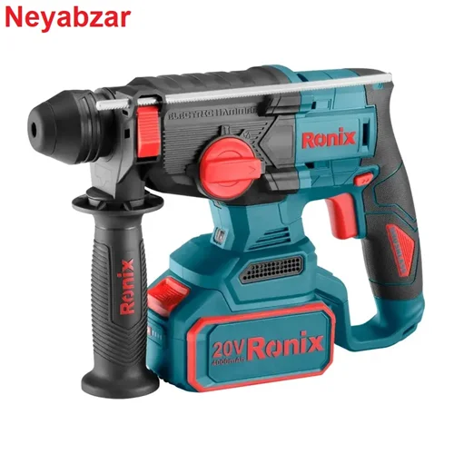 بتن کن شارژی براش لس 20 ولت-2.5 ژول رونیکس مدل 8678