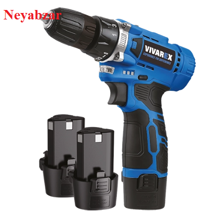 دریل پیچ گوشتی شارژی 12 ولت ویوارکس مدل VR1215V-2B