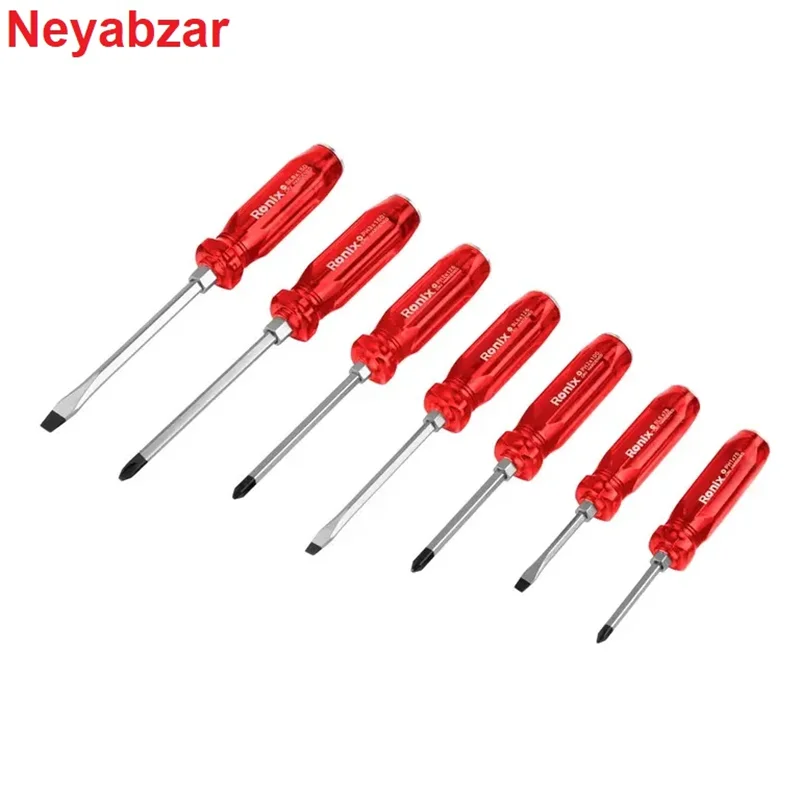 مجموعه 7 عددی پیچ گوشتی ضربه خور مدل RH-2906