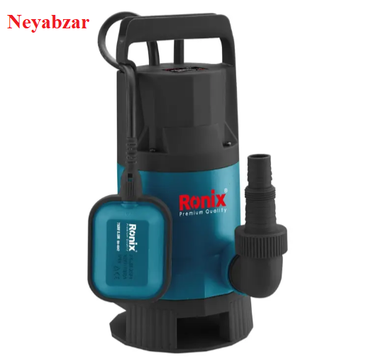پمپ لجن کش پلاستیکی 8.5متری 750وات رونیکس مدل RH-4042