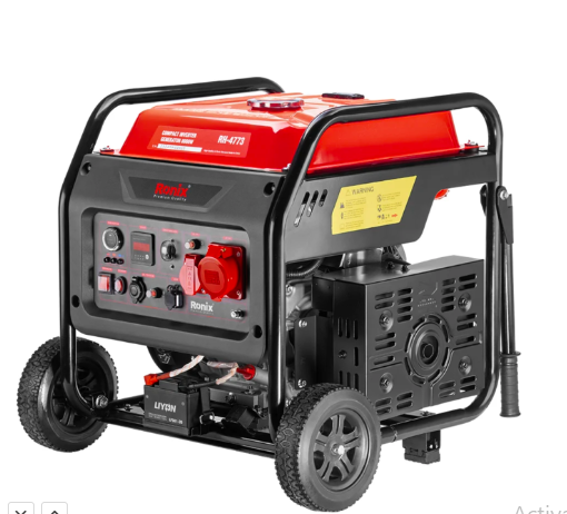 ژنراتور اینورتر کامپکت 8000 وات RH-4773 رونیکس